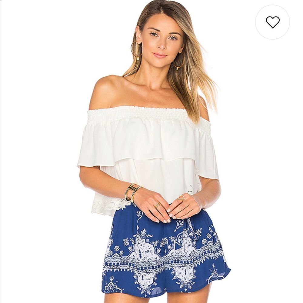Lovers + Friends Angie Top in Ivory nwt - Picture 2 of 8
